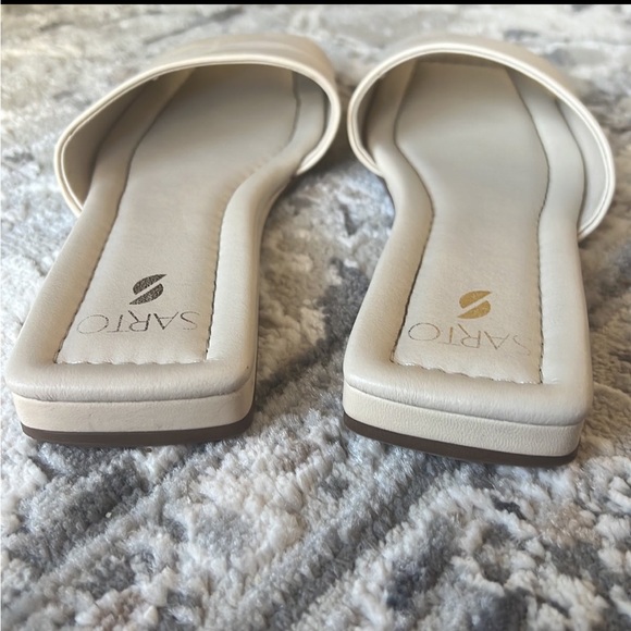 SARTO by Franco Sarto Bordo slide sandal / cream / size 7.5 - Picture 7 of 7